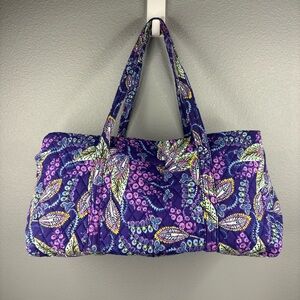 NWT Vera Bradley Large Duffel Batik Leaves